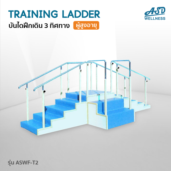 บันไดฝึกเดิน 3 ทิศทาง Training Ladder